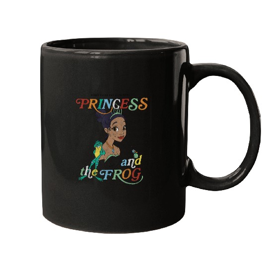 Disneyss Princess And The Frog Tiana And Frog Naveen Portrait Mugs