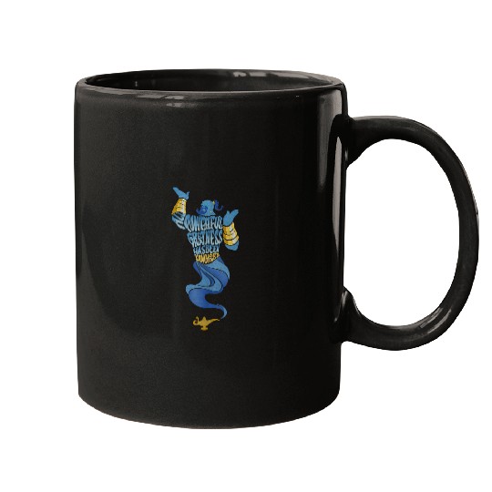 Disney Aladdin Live Action Powerful Genie Mugs