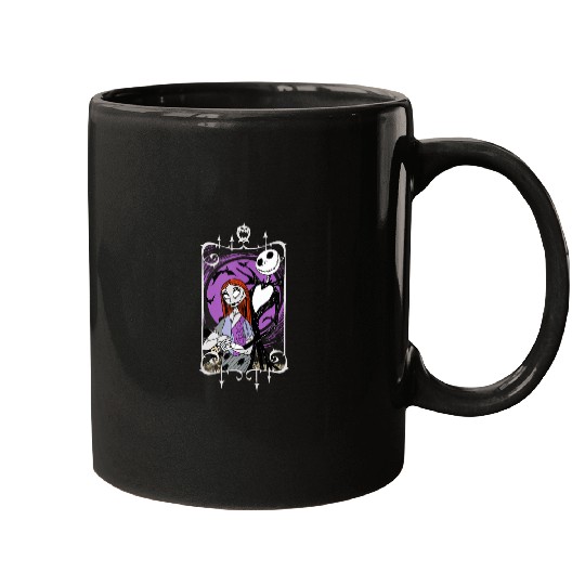 Disney Nightmare Before Christmas Jack and Sally Mugs