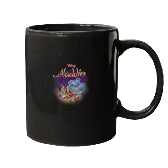 Disney Aladdin Magic Carpet Movie Cast Mugs