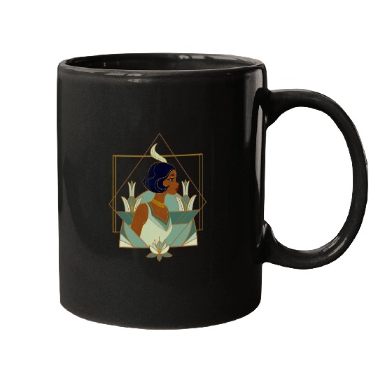 Disney Princess Tiana Modern Art Deco Style Mugs