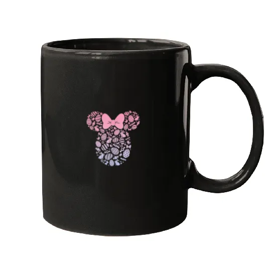 Disney Minnie Mouse Pink Gradient Easter Egg Sho Mugs