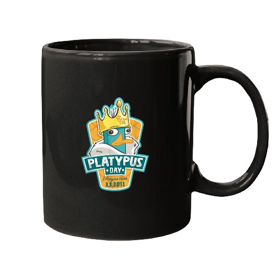 Disneyss Phineas And Ferb Platypus Day King Perry Portrait Mugs