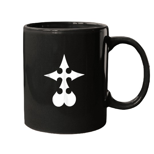 Disneyss Kingdom Hearts Nobody Symbol Mugs