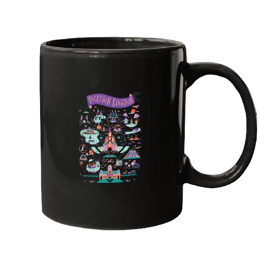 Disney Vacation Kingdom Mugs, Disney Vintage, Disney