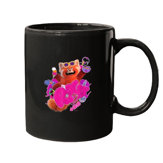Disneyss And Pixars Turning Red Rpg Cute Panda Mugs