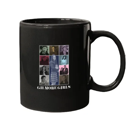 Gilmore Girls Eras Tour White Print Mugs