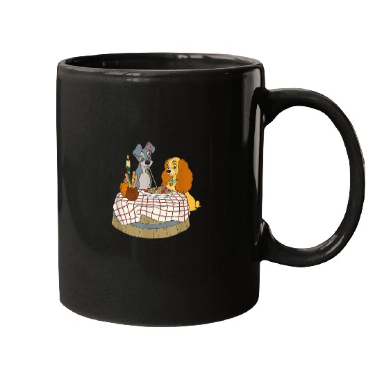 Disney Lady and Tramp Bella Notte Spaghetti TShi Mugs