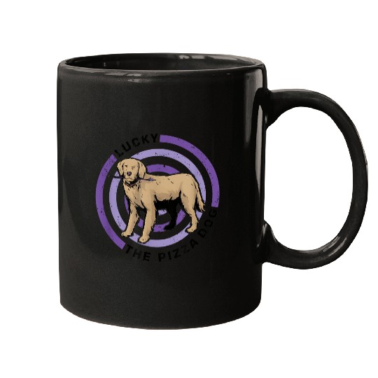 Marvels Hawkeye Disneyss Plus Lucky The Pizza Dog Targets Mugs
