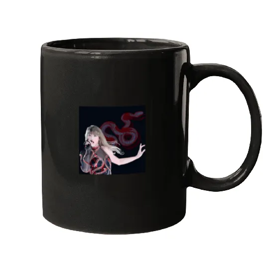 Reputation Taylorr Swift Poly Portrait 2422 Mugs