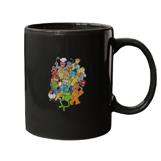 Disney The Muppets Main Characters Vintages Group Shot Mugs
