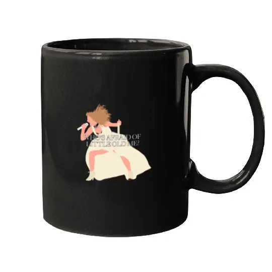 whos afraid of little old me ttpd eras tour Mugs