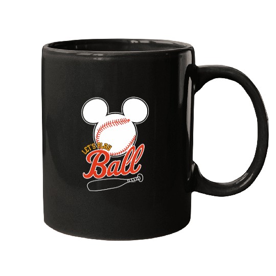 Disney - Mickey Lets Play Ball Baseball Mugs