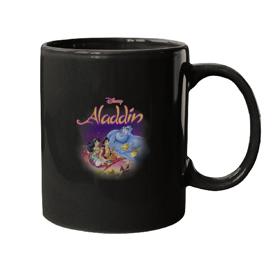 Disney Aladdin Magic Carpet Movie Cast Mugs