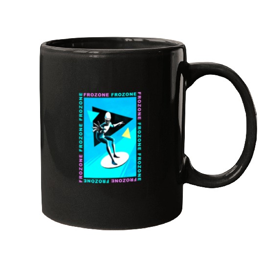 Disney Pixarss Incredibles 2 Frozone Retro Graphic Mugs