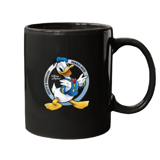 Disneyss Donald Duck 90th Anniversary Feisty Fabulous Legend Mugs