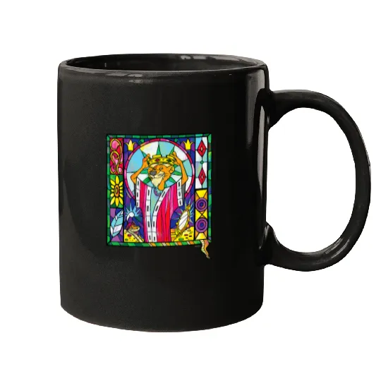 Disney Villains Prince John Robin Hood Stained Glass Window Mugs