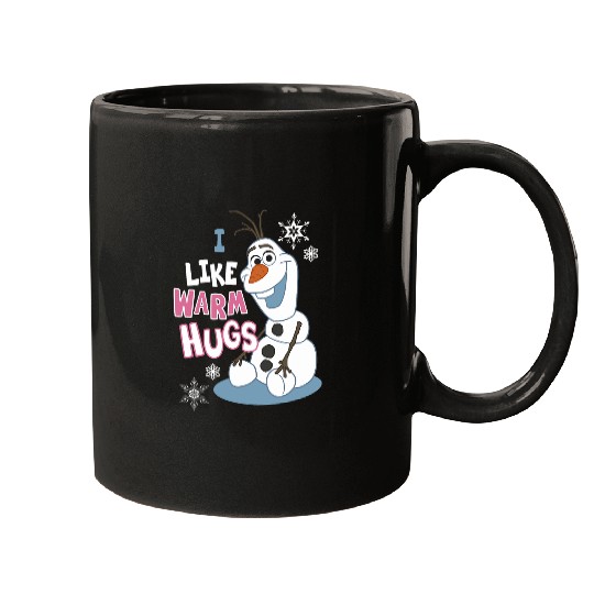 disney frozens Christmas Olaf I Love Warms Hugs Portrait Mugs