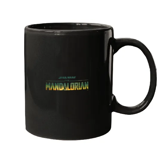 Star Warsss The Mandalorian Season 3 Logo Grogu Disney Mugs
