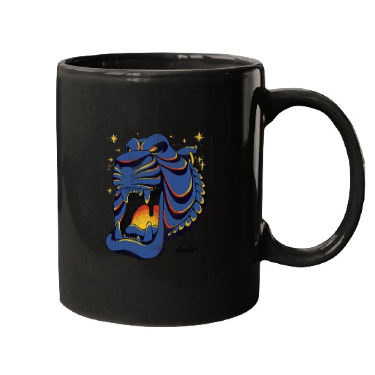 Disney Aladdin Rajah Tiger Head Cave Mugs