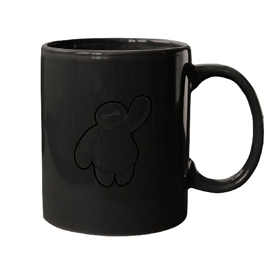 Disneyss Big Hero 6 Baymax Waiving Pocket Mugs
