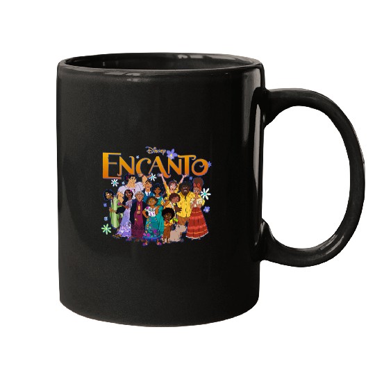 Disney Encanto Family Group Portrait Logo Mugs
