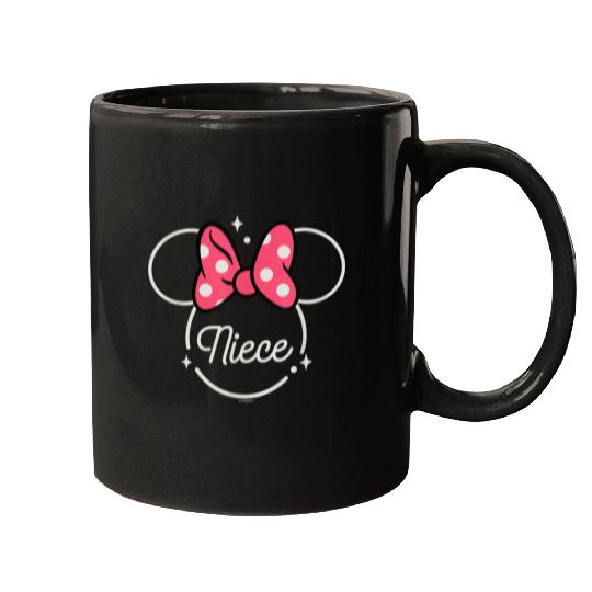 Disney Minnie Mouse Niece Head Icon Magic Family Trip Mugs