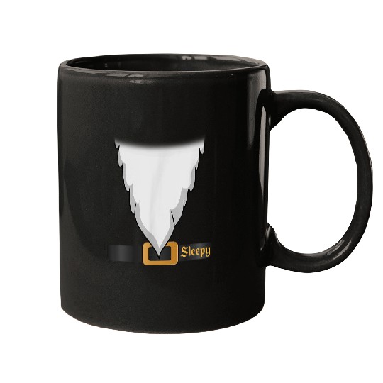 Disneyss Halloween The Seven Dwarfs Sleepy Costume Mugs