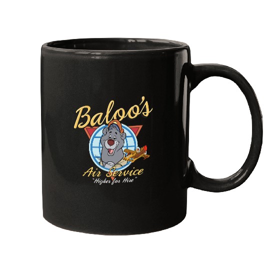 Disney Talespin Baloos Service Mugs
