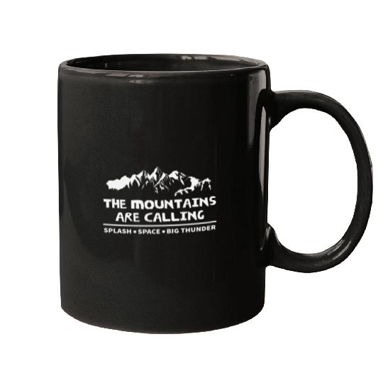 iSalem The Mountains Are Calling - Adult Shirt - Disney Vacation Splash Space Big Thunder Mountai Mugs