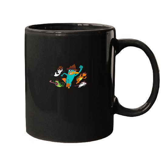 Disney Channel Phineas and Ferb O.W.C.A. T-Shirt Mugs
