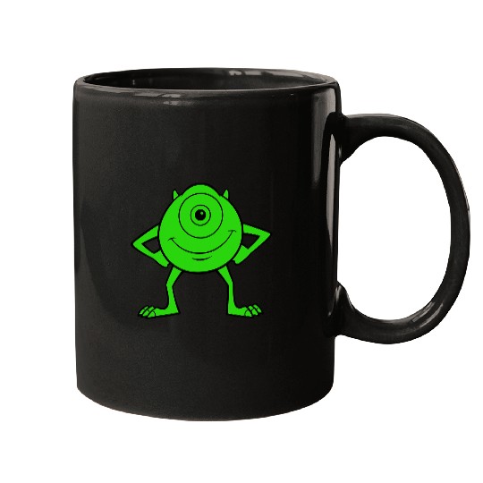 Disney Pixarss Monsters Inc. Mike Wazowski Cyclops Retro Mugs