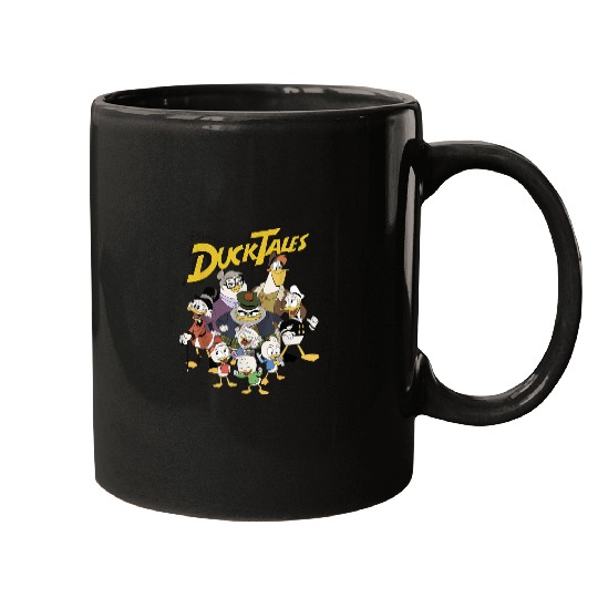 Disney DuckTales Group Shot Logo Mugs