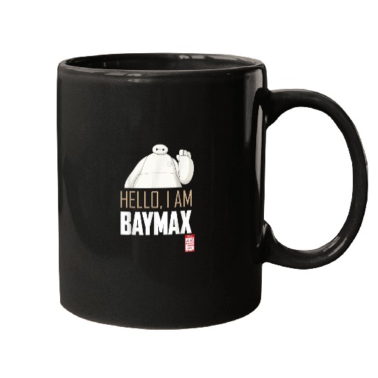 Disney Big Hero 6 TV Series Baymax Hello Graphic Mugs