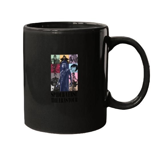 SpiderVerse Eras Tour with title Mugs