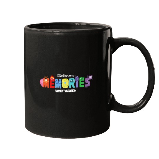 Disneyss Pixarss Inside Out 2 Core Memories Family Vacation Mugs