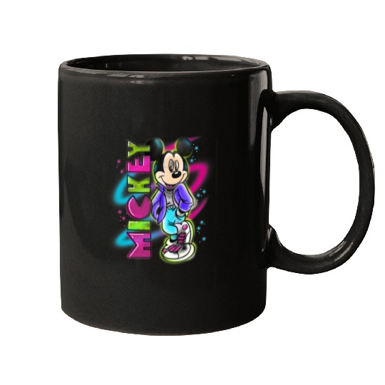 Disney Mickey Mouse Airbrush Mugs