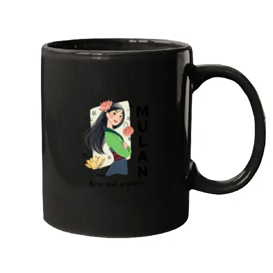 Disney Princess Mulan Hero And Princess Mugs
