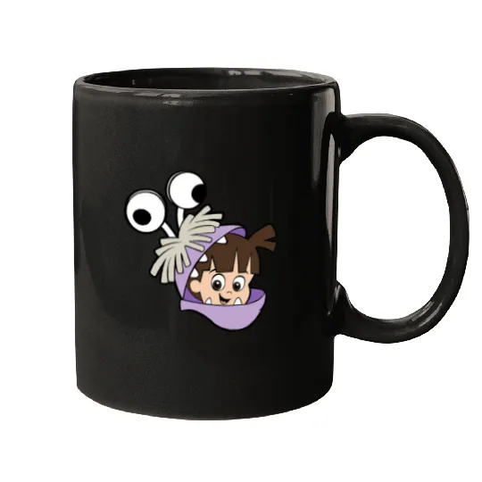 Disney and Pixars Monsters Inc. Boo Big Face Costume Mugs