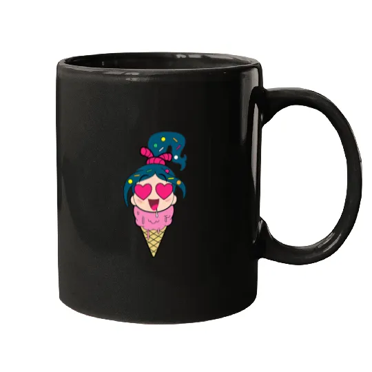 Disney Ralph Breaks the Internet Vanellope Ice Cream Mugs