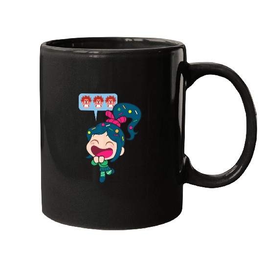 Disney Ralph Breaks the Internet Laughing Vanellope Mugs