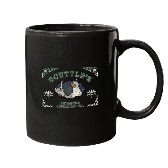 Disneyss The Little Mermaid Scuttle's Treasure Appraisal Co Mugs