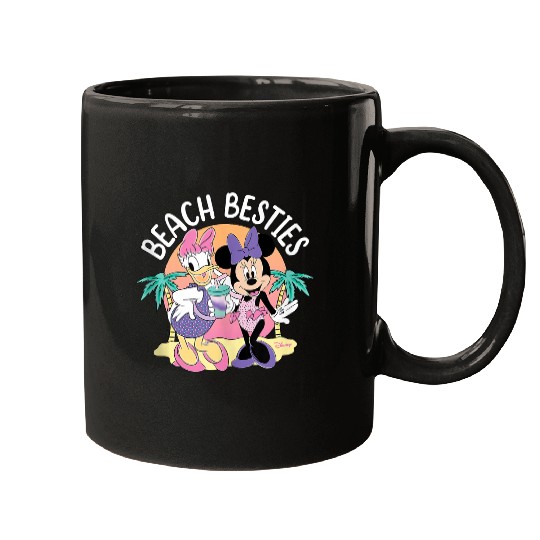 Disney Minnie Daisy Beach Besties Mugs
