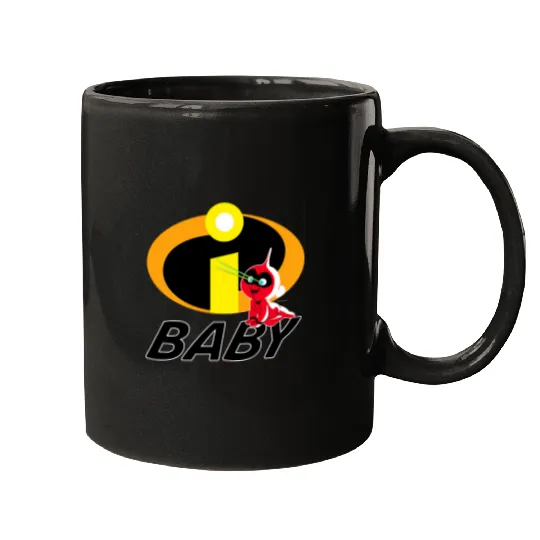 Disney and Pixars The Incredibles JackJack Baby Family Mugs
