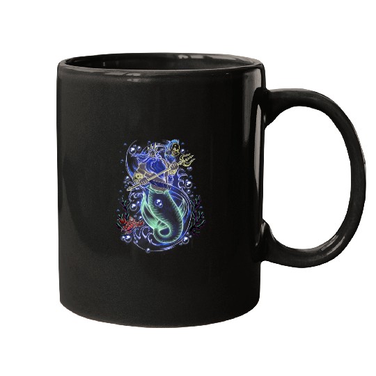 Disneyss The Little Mermaid King Triton Sea Storm Mugs