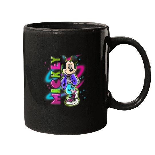 Disney Mickey Mouse Airbrush Mugs