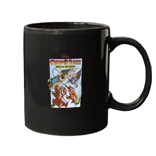 Disneyss Chip 'n Dale Rescue Rangers Group shots Poster Mugs