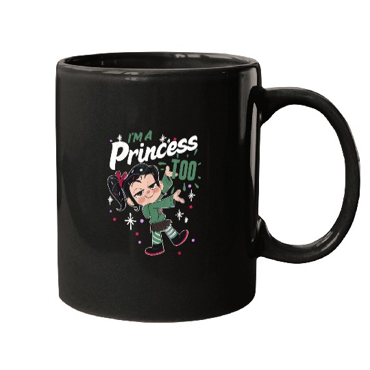 Disneyss Wreck It Ralph 2 Princess Logo Graphic Mugs