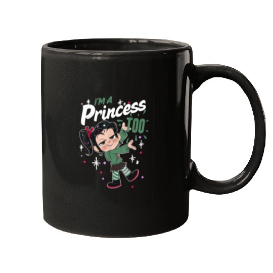Disneyss Wreck It Ralph 2 Princess Logo Graphic Mugs
