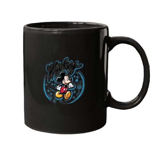 Disney Mickey Mouse Airbrush Mugs